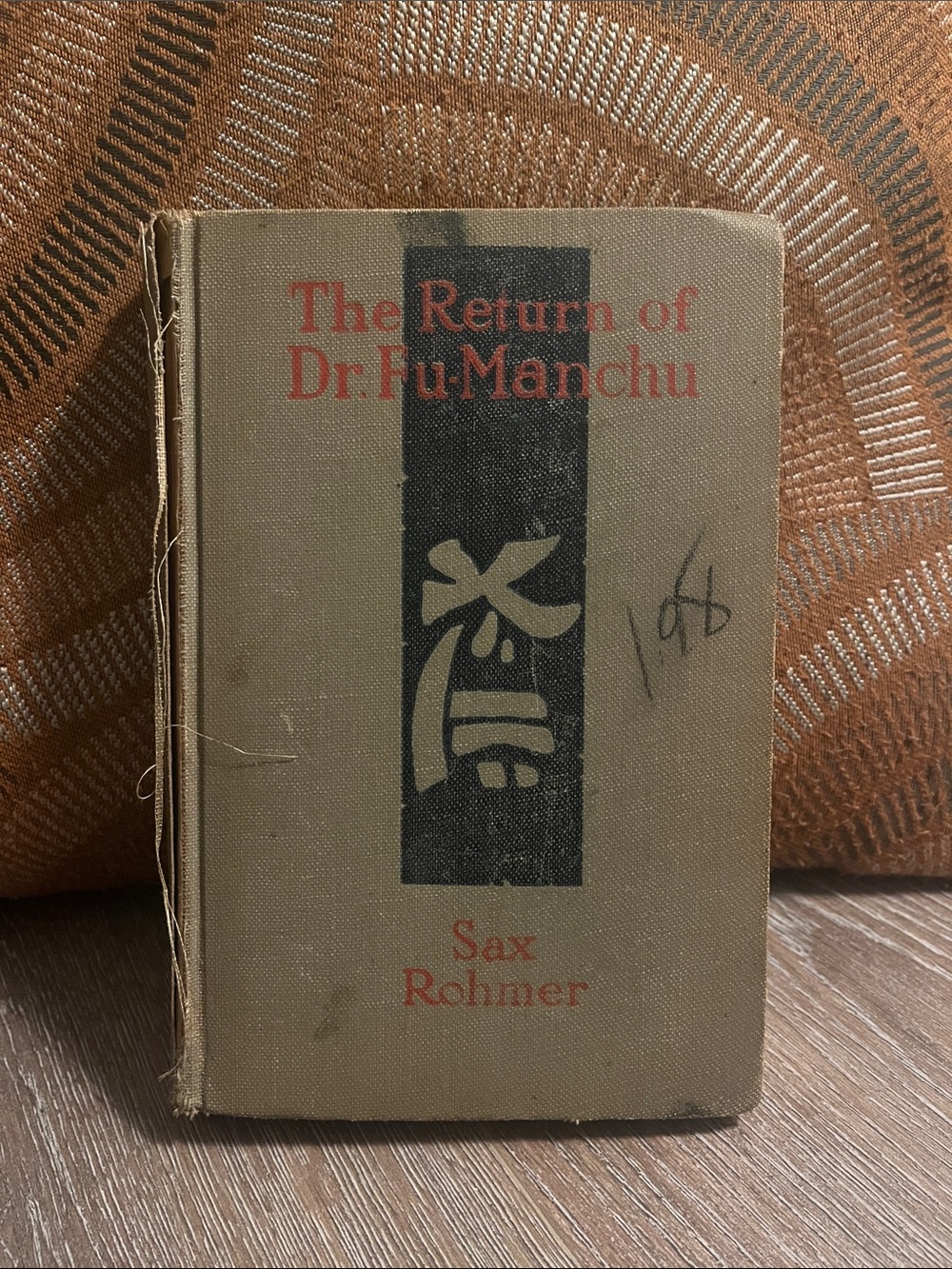 The Return of Dr. Fu-Manchu by Sax Rohmer 1916